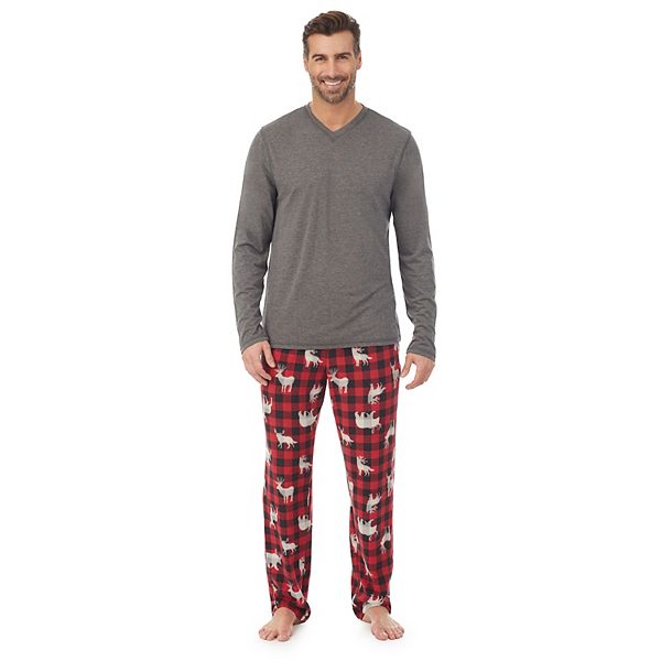Men's Cuddl Duds® Cabin Fleece Sleep Set
