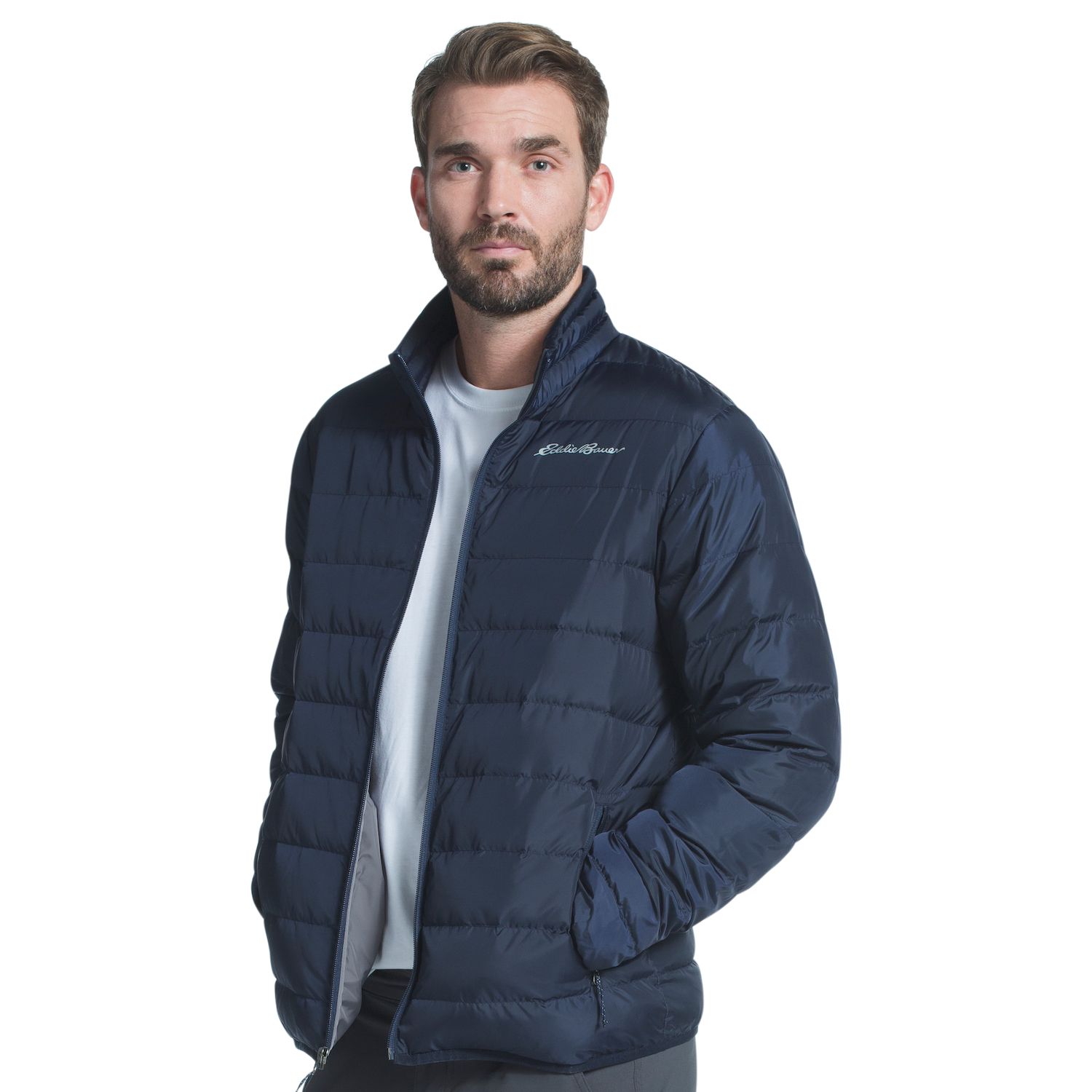 eddie bauer mens puffer jacket