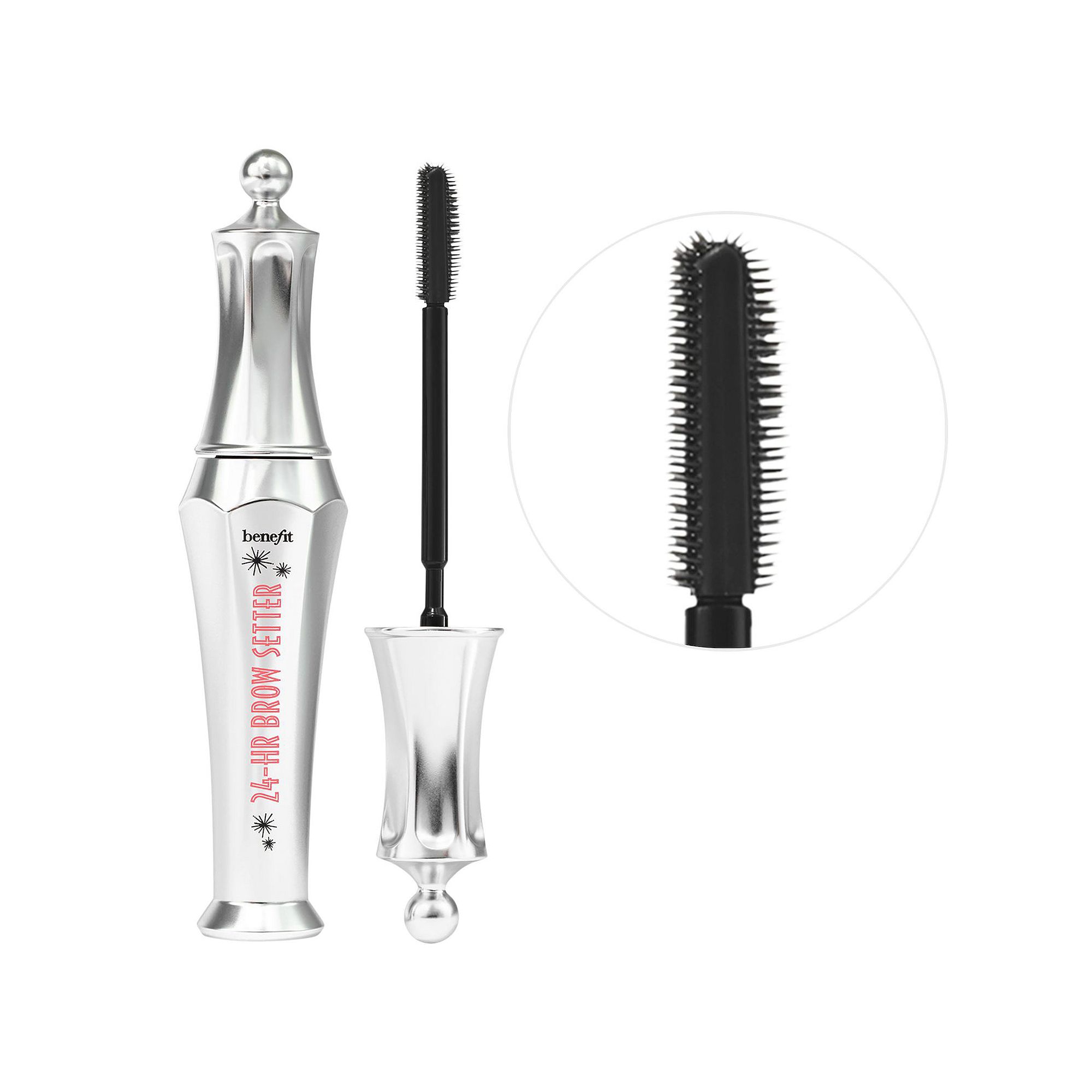Benefit Cosmetics Mini 24-HR Brow Setter Clear Brow Gel with Lamination Eff