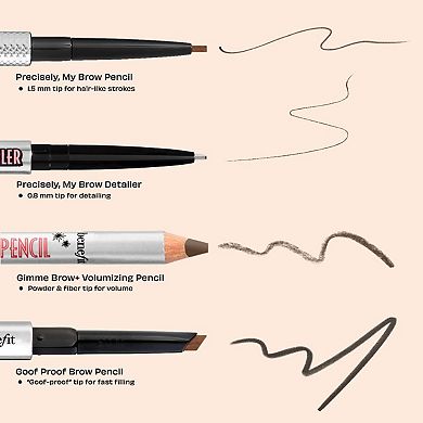 Goof Proof Waterproof Easy Shape & Fill Eyebrow Pencil