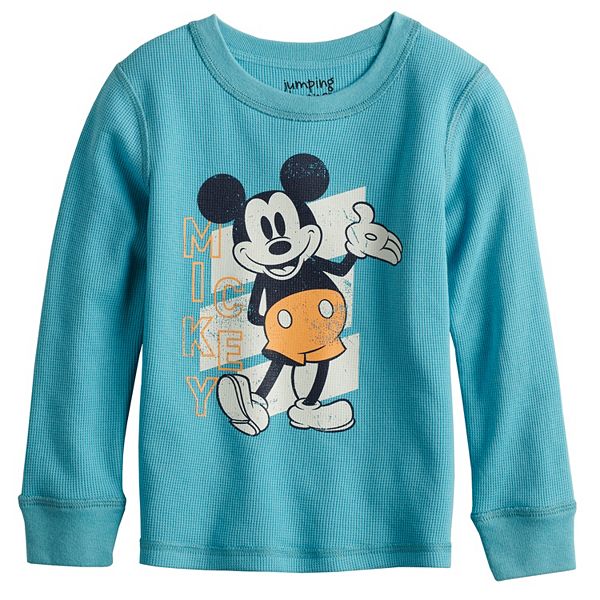 mickey mouse thermal shirt