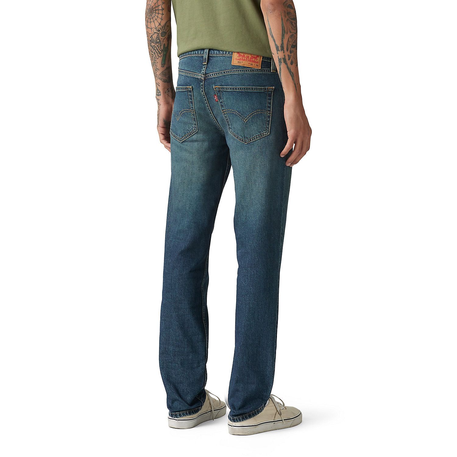 Jeans Levi's 511 Slim Homme Stretch W34 L30 - Occasion Très Bon état