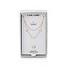 Love This Life® Sterling Silver Triple Cubic Zirconia Layered Necklace