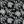 Black Tonal Floral
