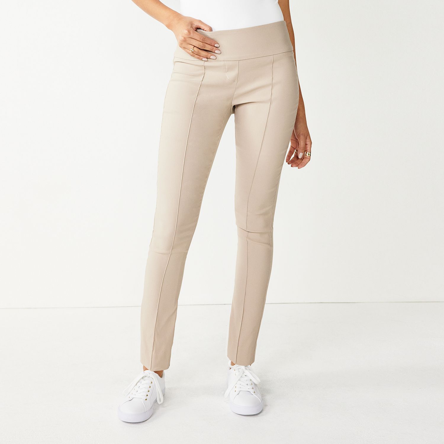 kohls khaki skinny jeans