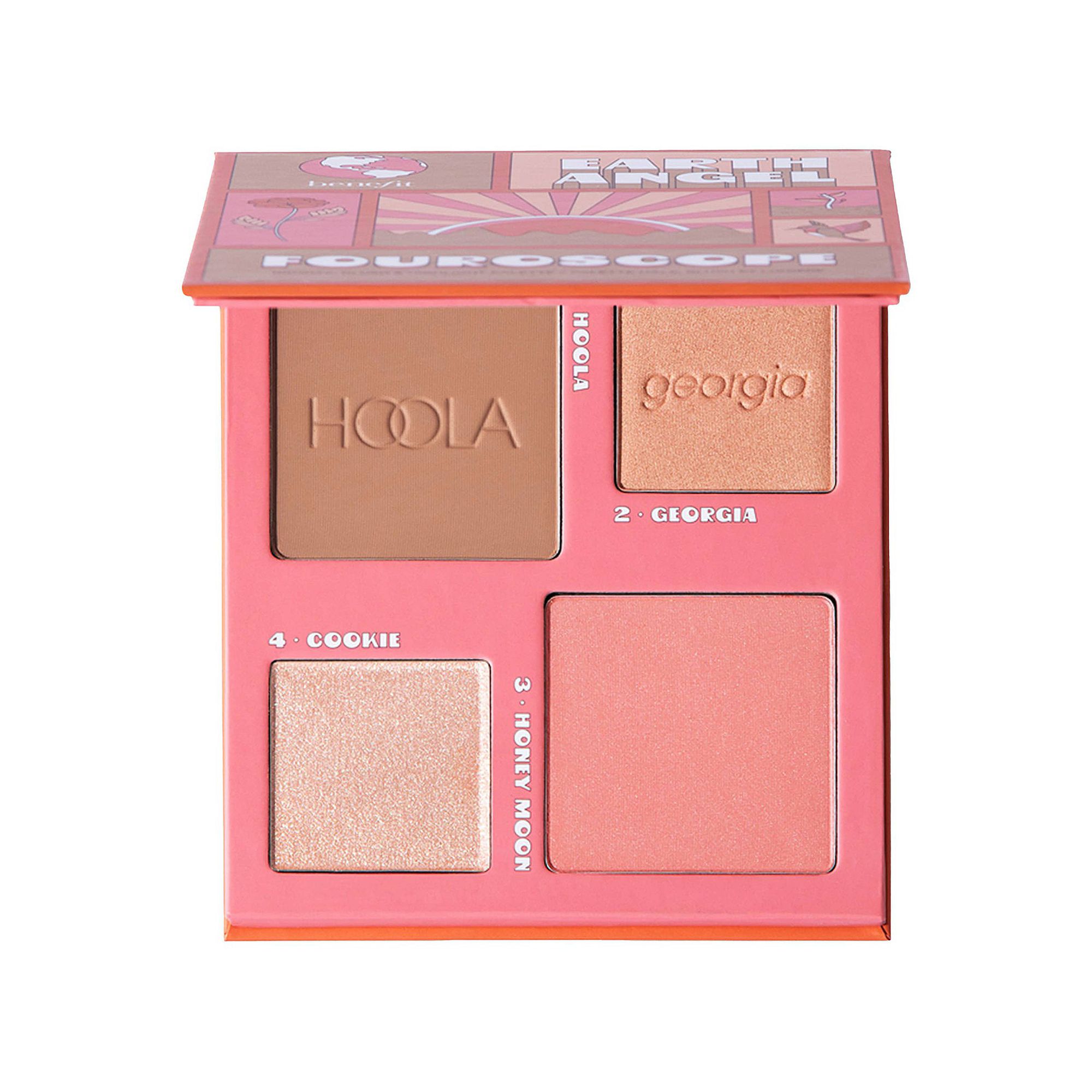 Benefit Cosmetics Fouroscope Earth Angel Bronze, Blush & Highlight Palette,