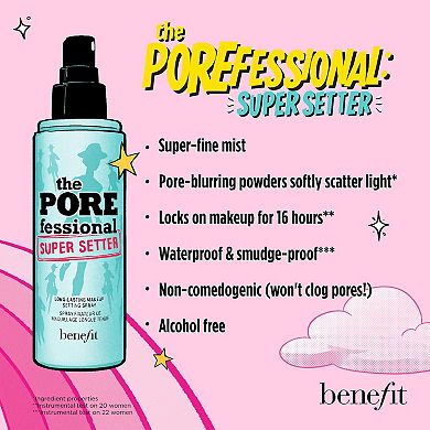 The POREfessional: Super Setter Pore-Minimizing Setting Spray