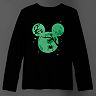 Disney's Mickey & Minnie Mouse Boys 8-20 Glow-in-the-Dark Halloween Graphic Tee by by Family Fun™
