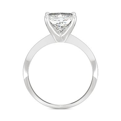Charles & Colvard 14k White Gold 1 9/10 Carat T.W. Lab Created Moissanite Princess Solitaire Ring