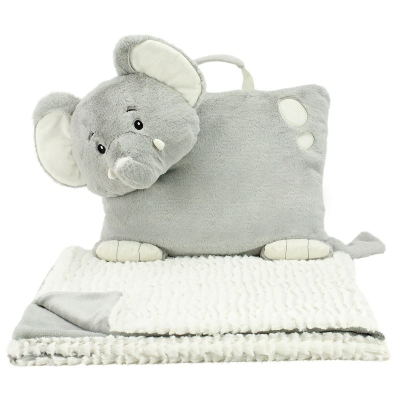 Animal Adventure Wild for Style Character Cuddle Combo 2-in-1 Stow-n-Throw 