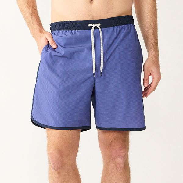 Men's Sonoma Goods For Life® Scallop Swim Trunks