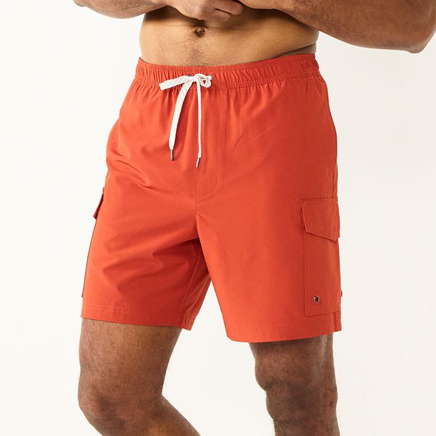 Mens cargo hot sale bathing suits