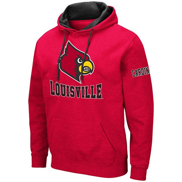Men's Colosseum Louisville Cardinals Fleece Sweatshirt