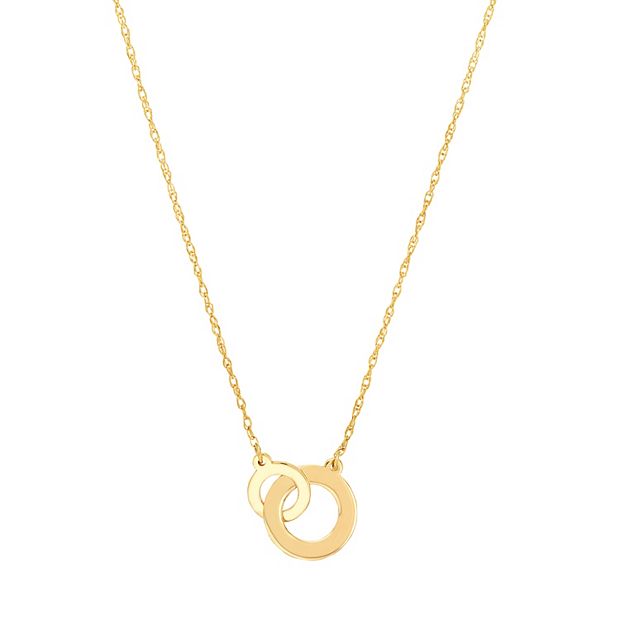 Kohls 2024 gold necklace