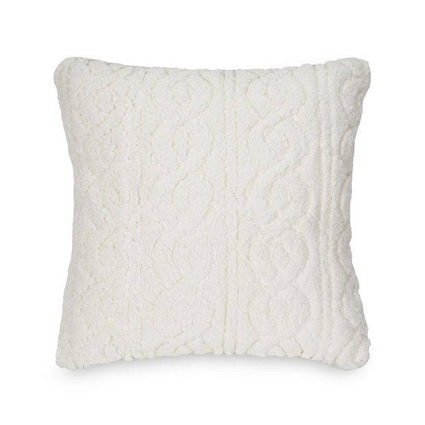 Cuddl Duds Textured Sherpa Throw Pillow