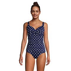 Women's Lands' End DDD-Cup Twist-Front Underwire Bikini Top