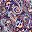 Navy Paisley Mix
