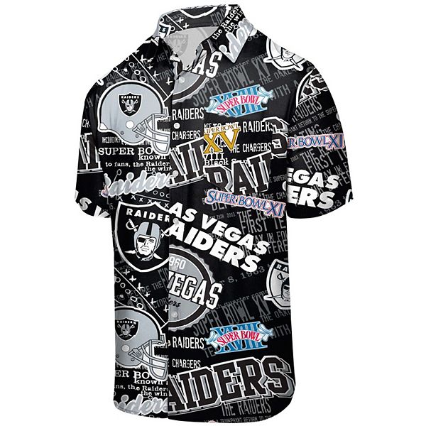 Las Vegas Raiders Christmas Explosion Button Up Shirt