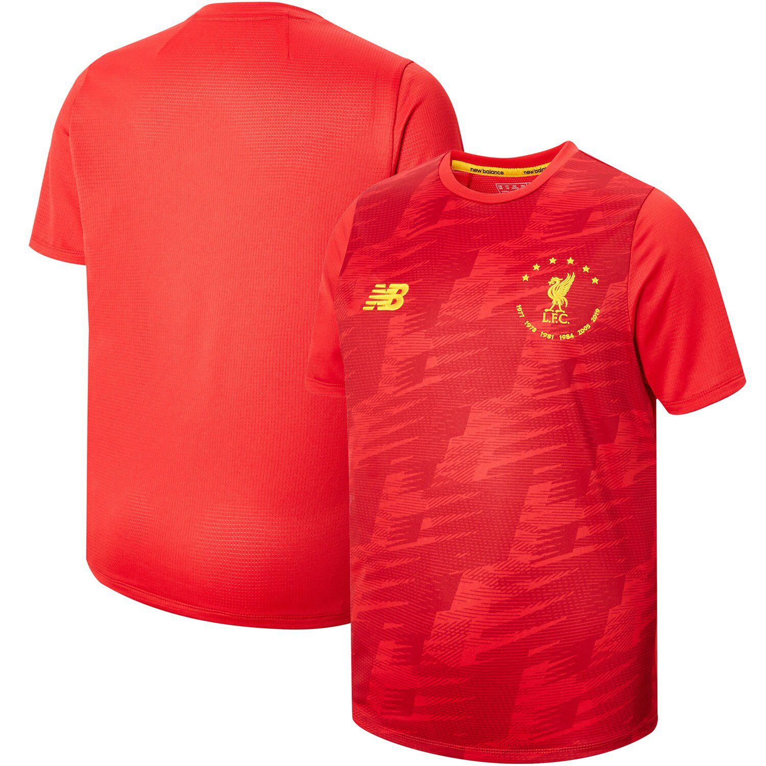 liverpool new balance champions shirt