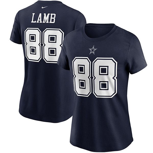 Infant Nike CeeDee Lamb Navy Dallas Cowboys Game Jersey Romper