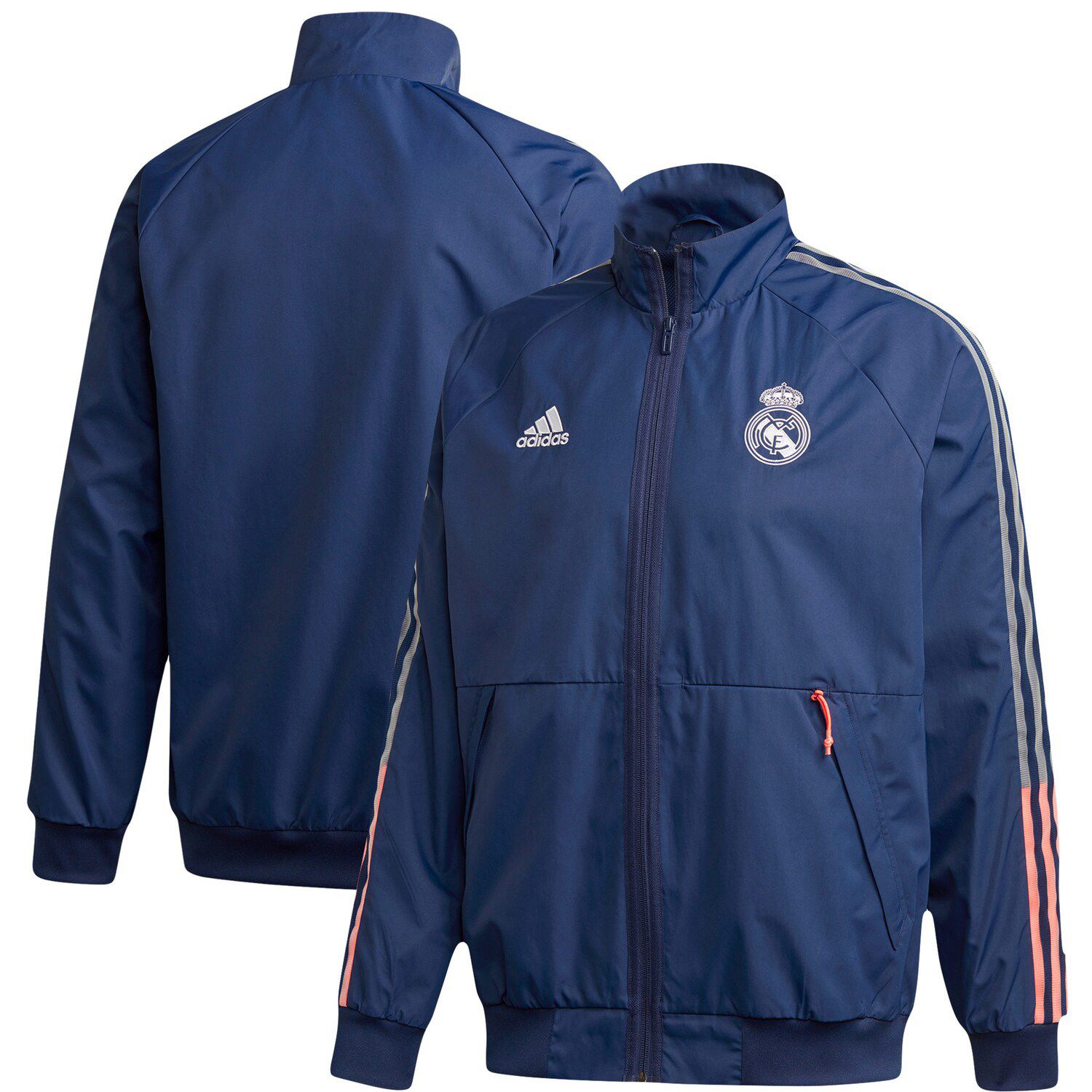 real madrid burgundy jacket