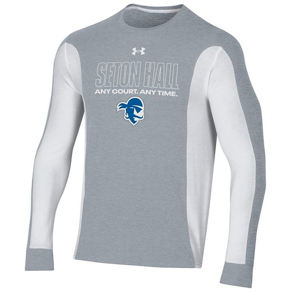 Seton Hall Pirates Under Armour Basketball Hoop Tech Performance T