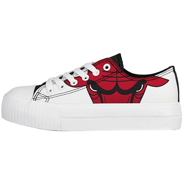 Women's St. Louis Cardinals FOCO Platform Canvas Shoes