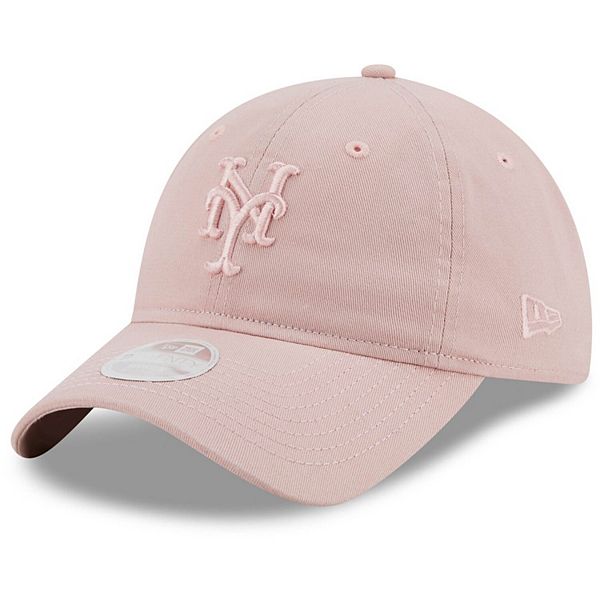 Women's New Era Pink New York Mets Rouge Core Classic 9TWENTY Adjustable Hat