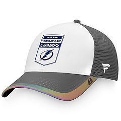 Men's Tampa Bay Lightning adidas Gray Reverse Retro 2.0 Flex Fitted Hat