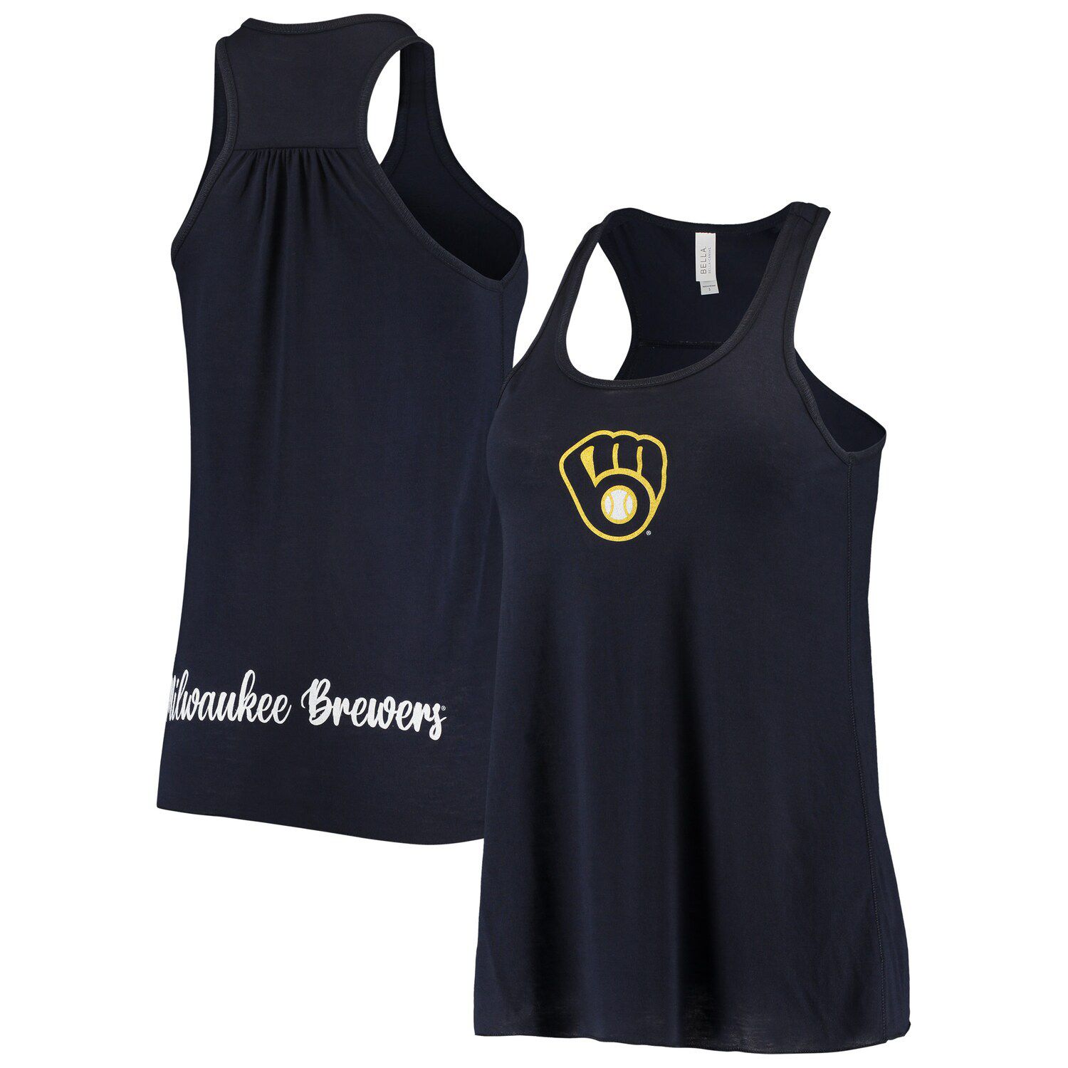 milwaukee brewers women's tank top