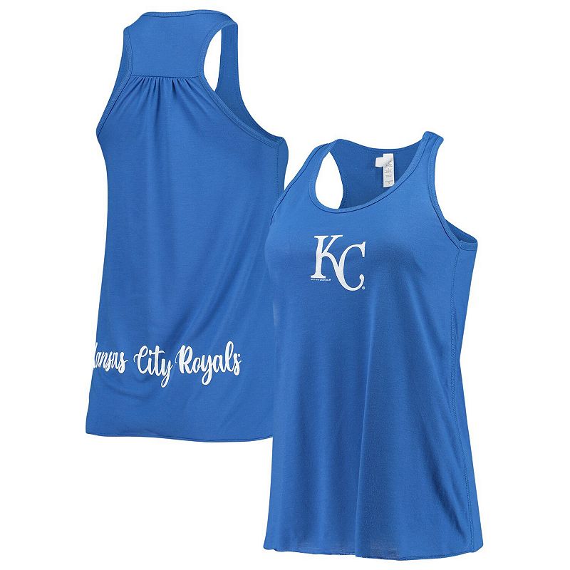 Soft As A Grape Big Girls Royal Kansas City Royals Cotton Tank Top - Macy's