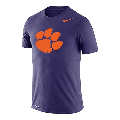 Men's Nike Purple Clemson Tigers Big & Tall Legend Primary Logo Performance T-Shirt