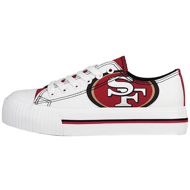 Youth San Francisco 49ers Low Top Light-Up Shoes