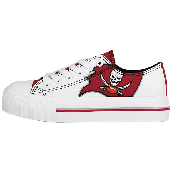  FOCO Tampa Bay Buccaneers NFL Super Bowl LV Champions Womens  Glitter Low Top Canvas Shoe - M : Sports & Outdoors