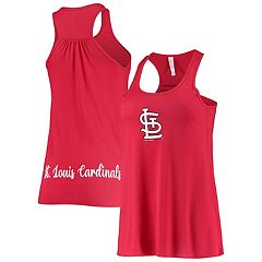 New Era Women's St. Louis Cardinals Red Activewear Tank Top