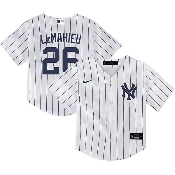 Toddler Nike DJ LeMahieu White New York Yankees Home 2020 Replica Player  Jersey
