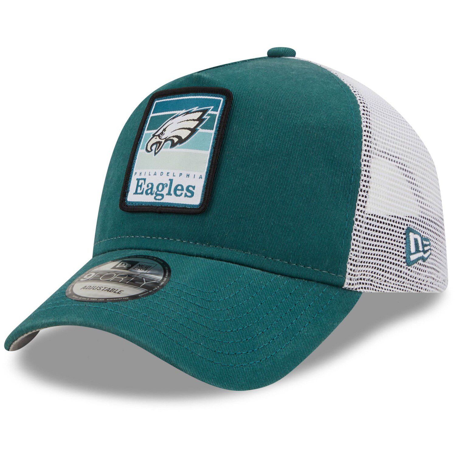 Philadelphia Eagles New Era Historic Tear Trucker 9FIFTY Snapback