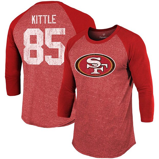 Youth George Kittle Scarlet San Francisco 49ers Player T-Shirt