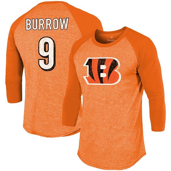 Long Sleeve Orange Joe Burrow Joe Cool Shirt T-Shirt, Mens, Long Sleeve at   Men’s Clothing store