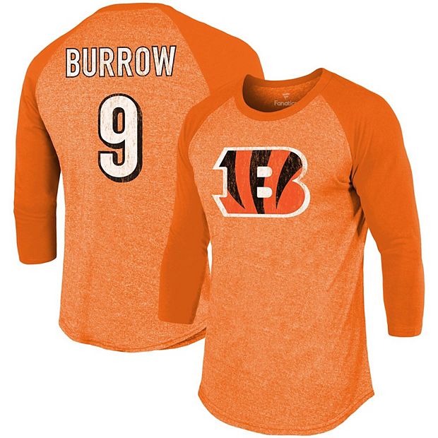 Joe Burrow Cincinnati Bengals Majestic Threads Women's Name