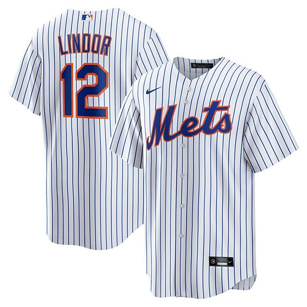 Women's New York Mets Francisco Lindor Nike White Home Replica Player Jersey