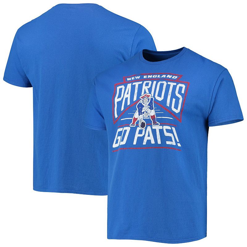 Men's Junk Food Royal New England Patriots Local T-Shirt