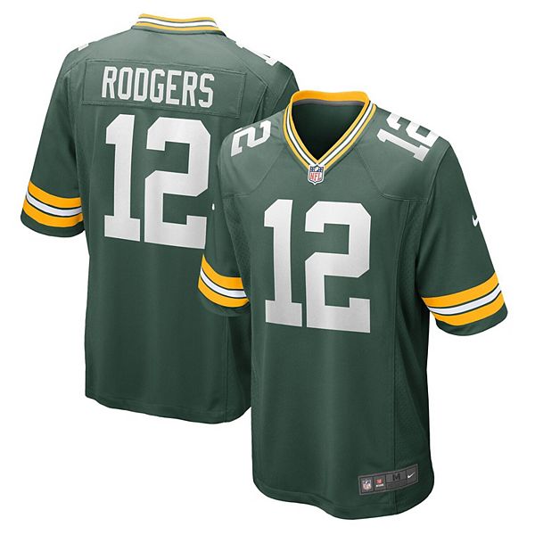 Boys 8-20 Green Bay Packers Aaron Rodgers Jersey