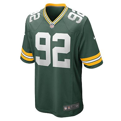 Men's Nike Reggie White Green Green Bay Packers Retired Player Game Jersey