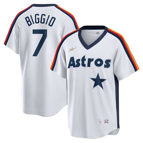 Craig Biggio Autographed Houston Astros Rainbow Nike Cooperstown