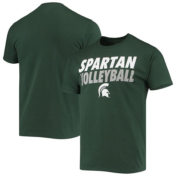 Men's Champion Green Michigan State Spartans Game Ready Volleyball T-Shirt