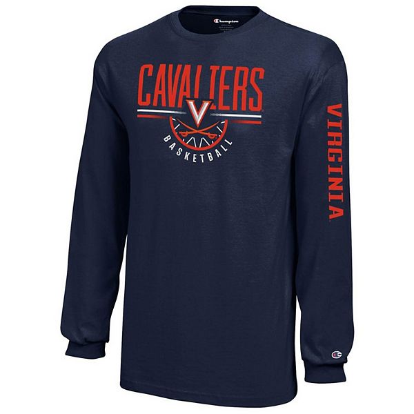 Navy Virginia Cavaliers Long Sleeve Tee