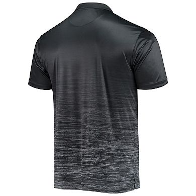 Men's Colosseum Black Appalachian State Mountaineers Marshall Polo