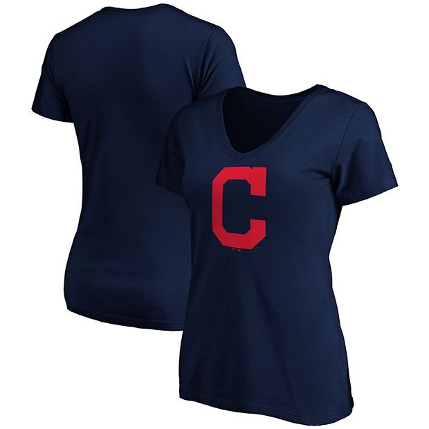 Women s Fanatics Branded Navy Cleveland Indians Plus Size Core