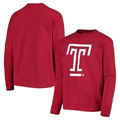 Men's Cherry Temple Owls Football Jersey